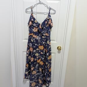 A. Byer High Low Hem Dress